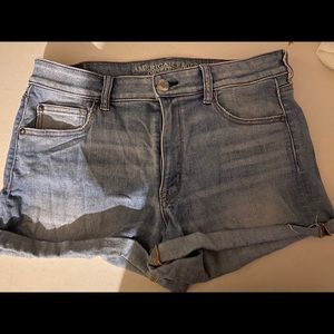American Eagle, Light denim jean shorts